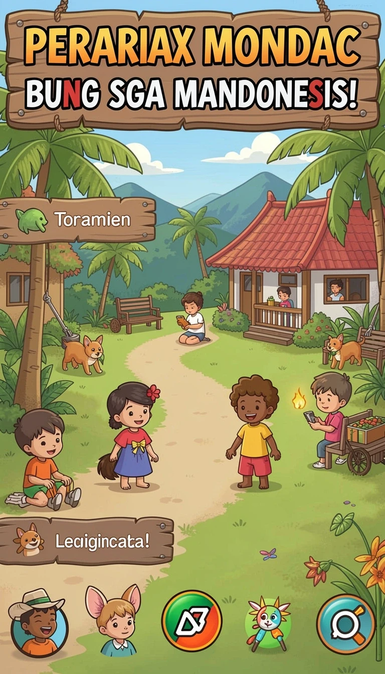 Galeri pratinjau visual wajik777 build APK resmi terbaru
